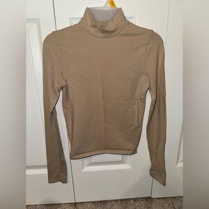 Hollister Beige Must-Have Turtle Neck